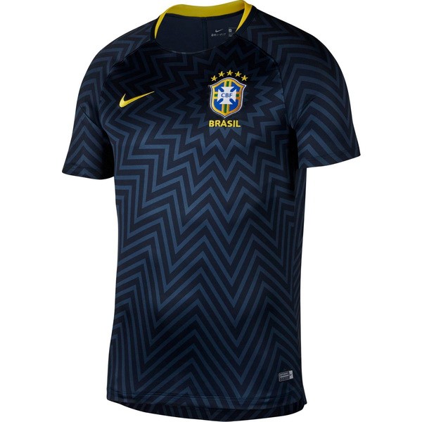 Camiseta Entrenamiento Brasil GX2 2018 Azul Marino